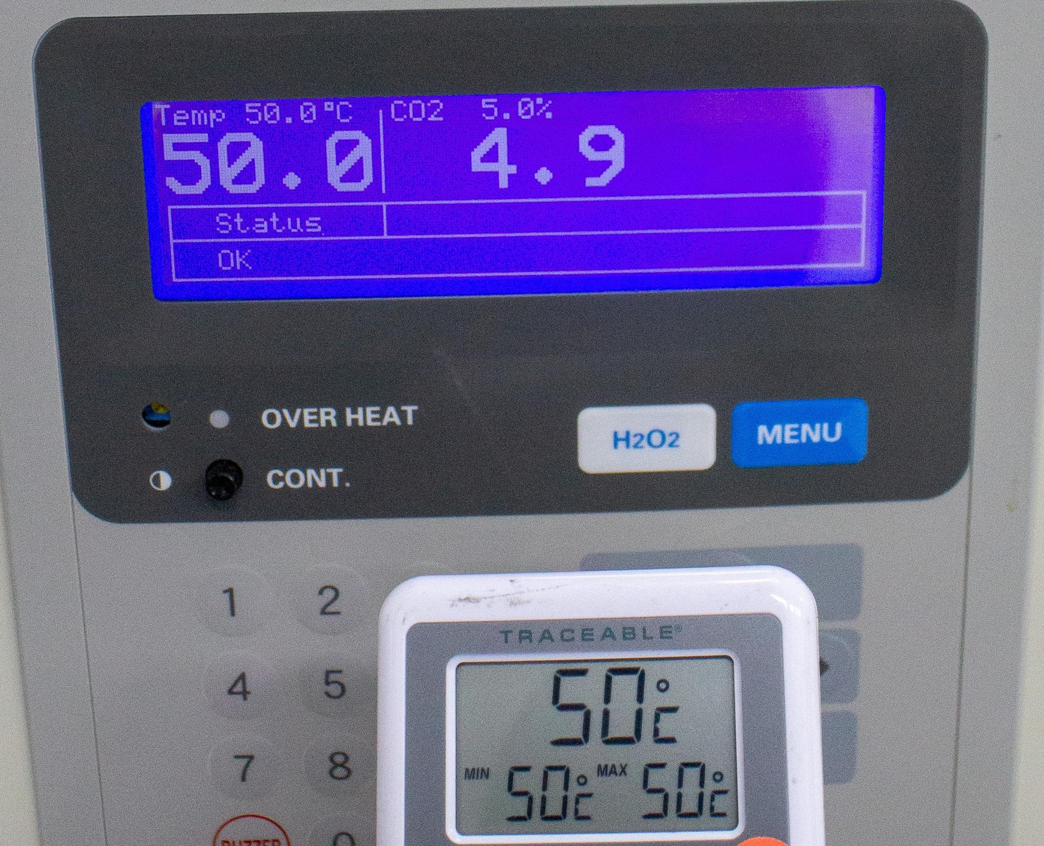 Sanyo MCO-19AIC CO2 Incubator 170L 5-50C Antibacterial Lab Controlled Use