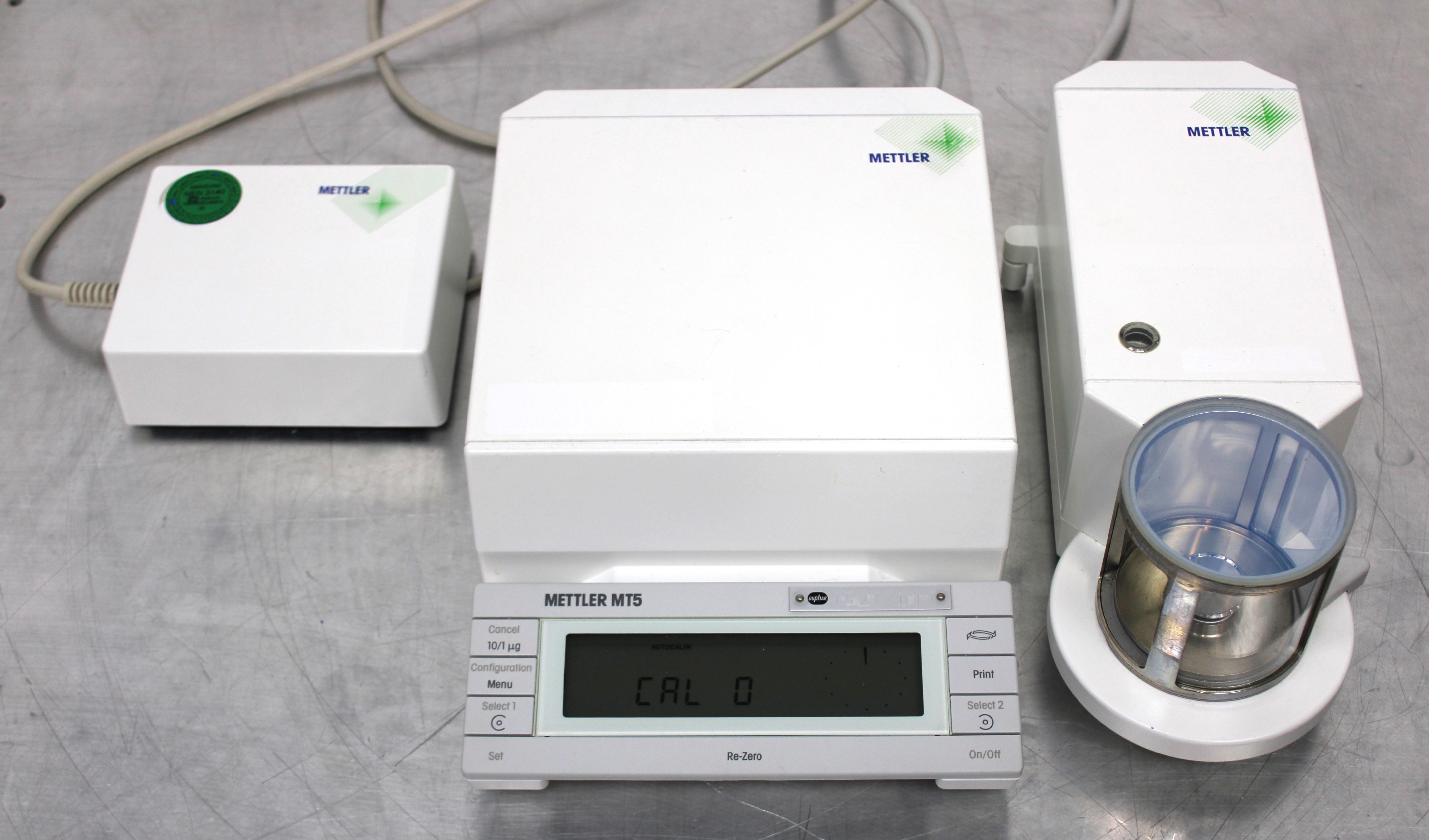 Mettler Toledo MT5 Analytical Microbalance 5.1g Capacity with RS232 Interface