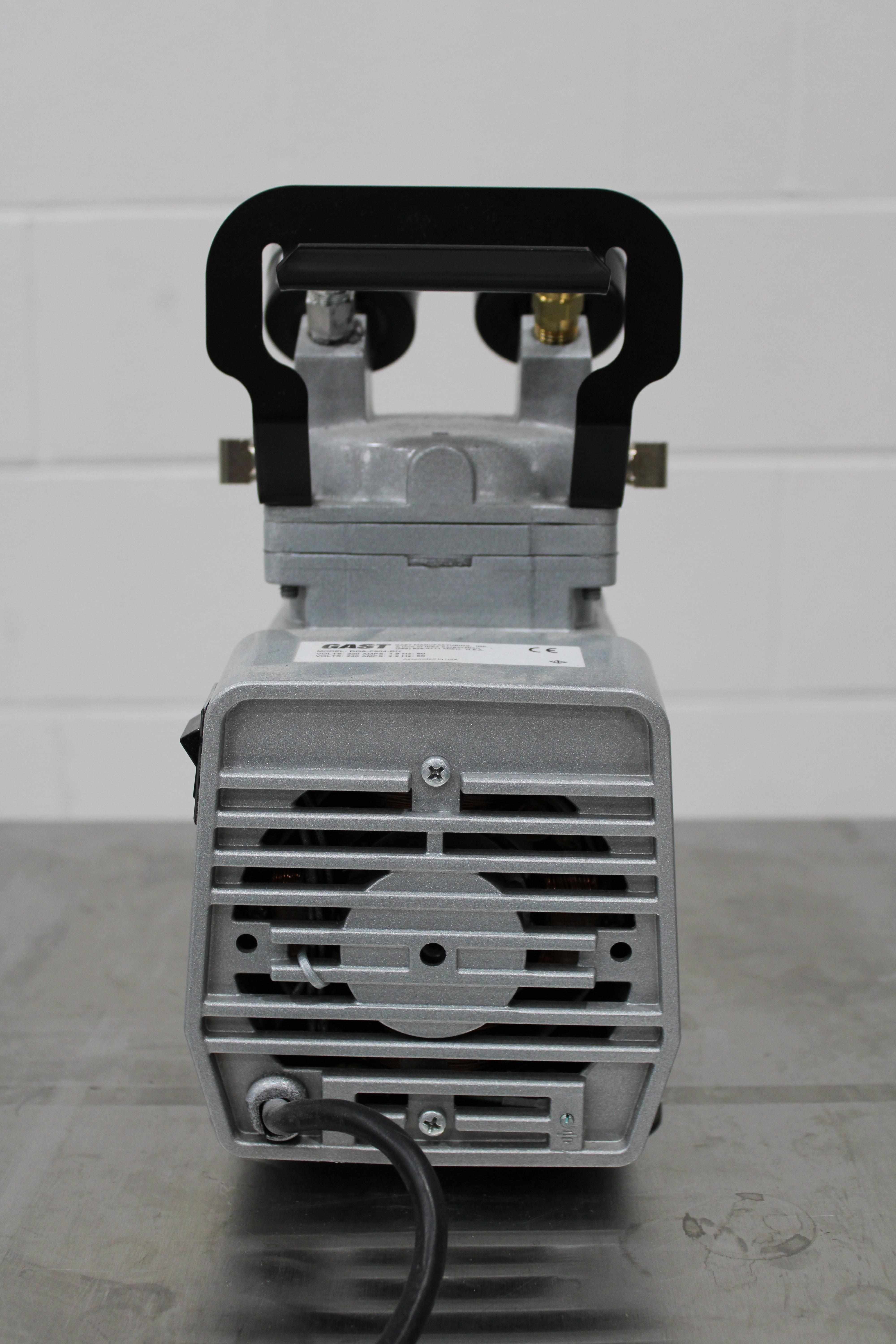 Gast DOA-P504-BN Vacuum Pump Continuous Duty 60PSI 1/8HP 24inHg Functional