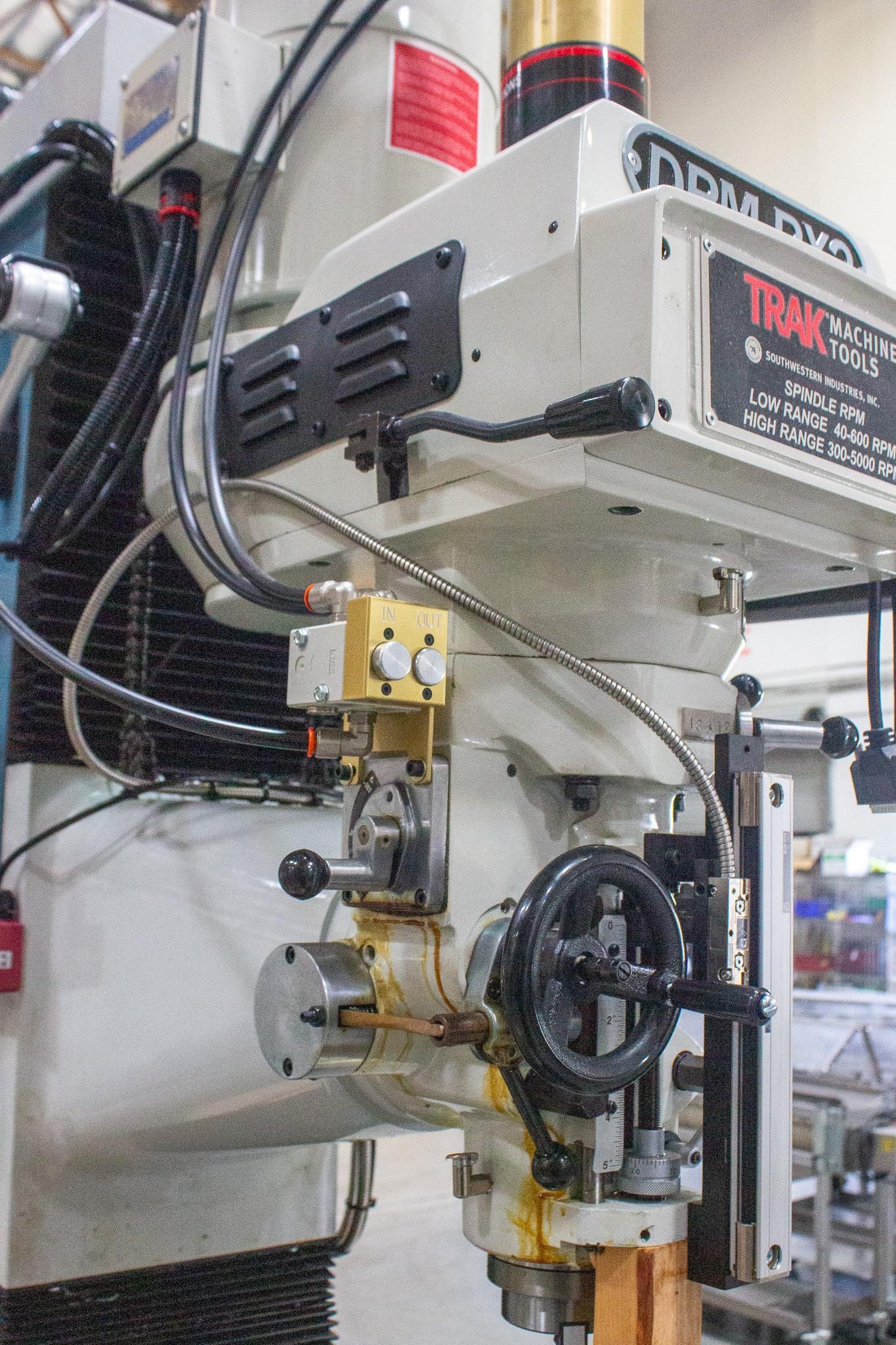 TRAK DPM RX2 Milling Machine with CNC R8 Spindle 3 HP Motor Used