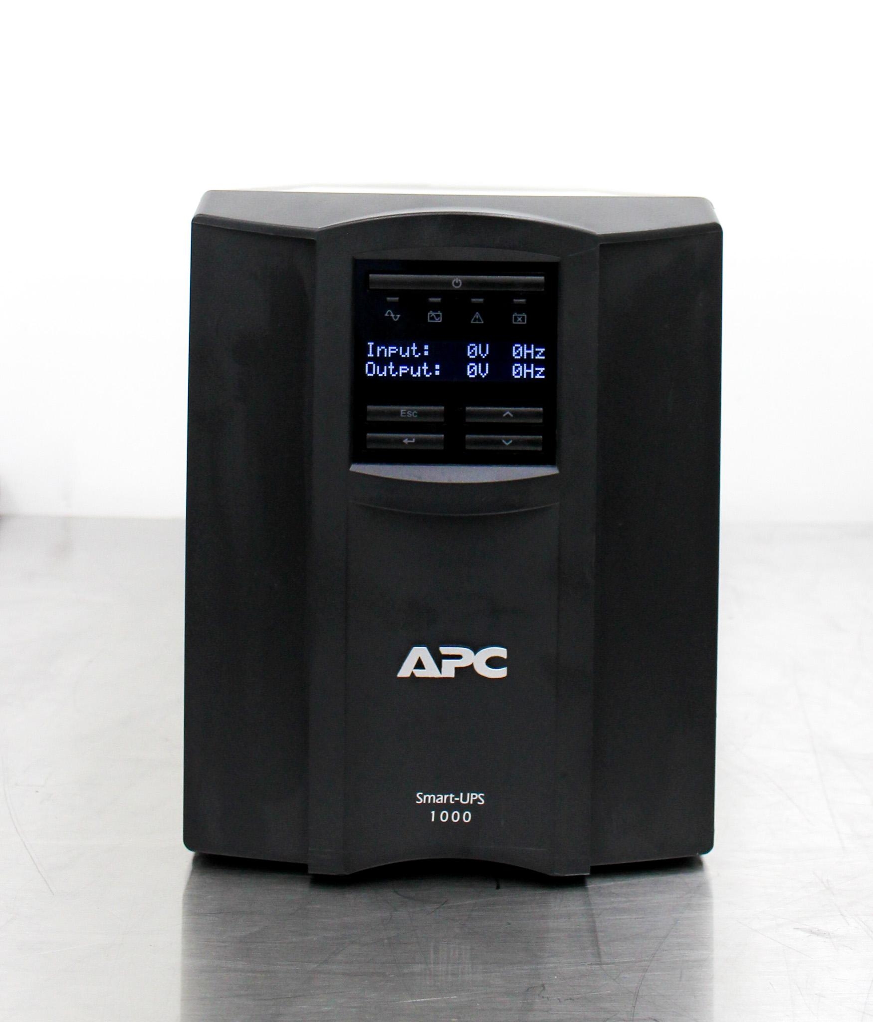 APC SMT1000C Smart UPS Power Supply - 1000VA, LCD, 120V, Efficient