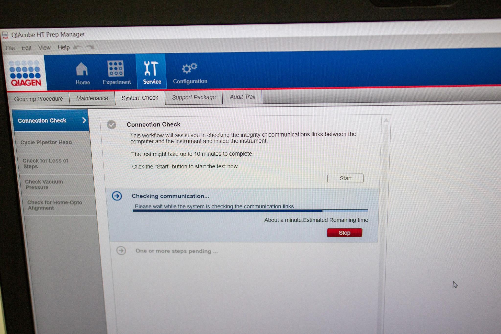 Qiagen QIAcube HT DNA RNA Nucleic Acid Purification System 96-Well Used