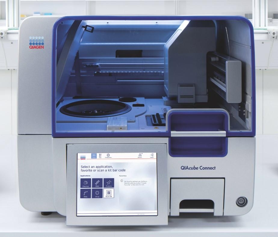 Qiagen QIAcube Connect Purification System DNA RNA High Throughput 650VA