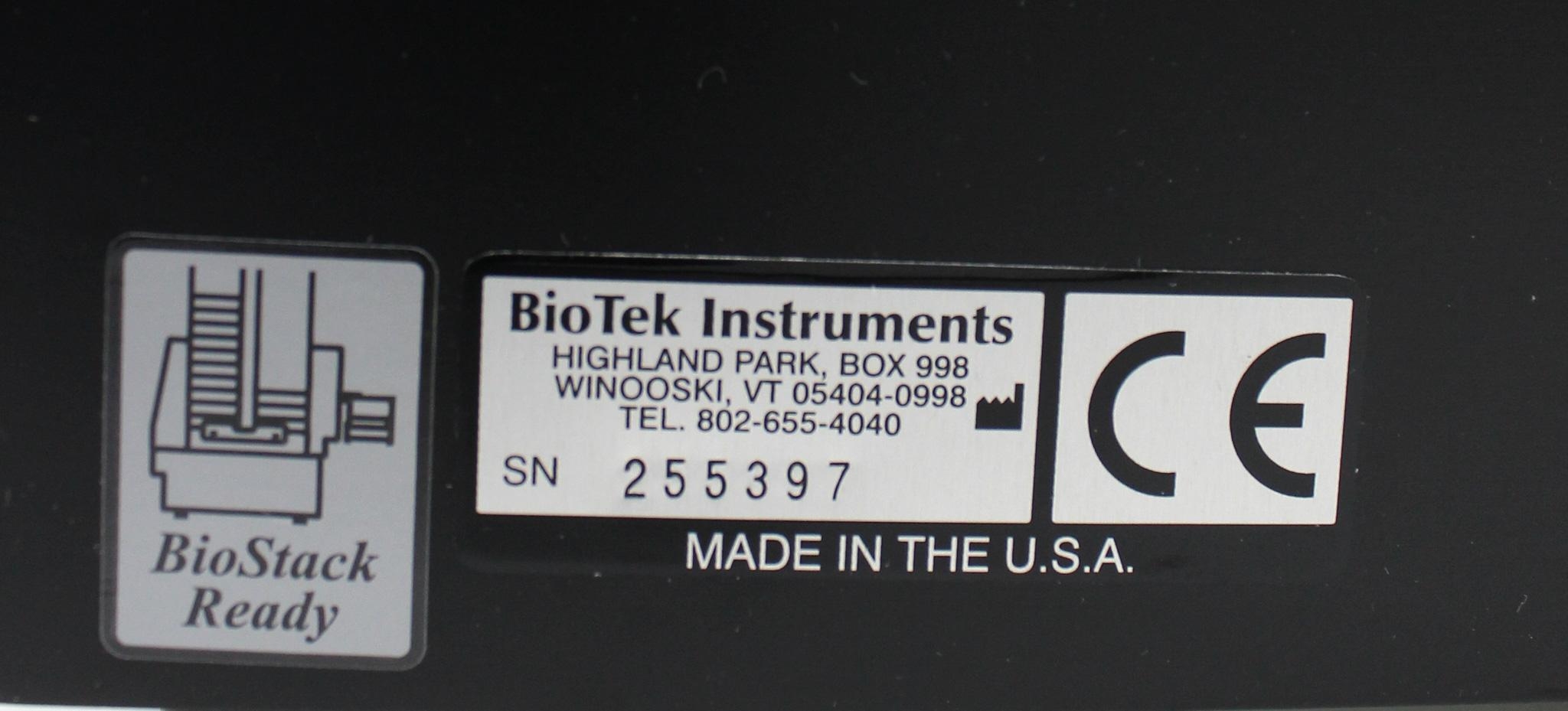 Biotek ELx405 Select Microplate Washer 96-384 Well Deep Well Aspiration
