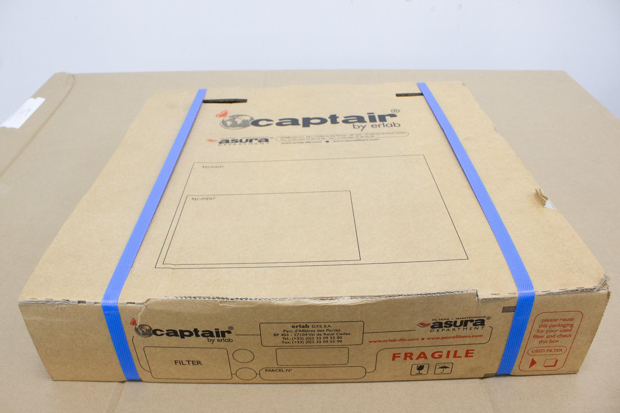 erlab 832 Filtering Chemical Storage Cabinet w/ Shelves & Filter Enclosure