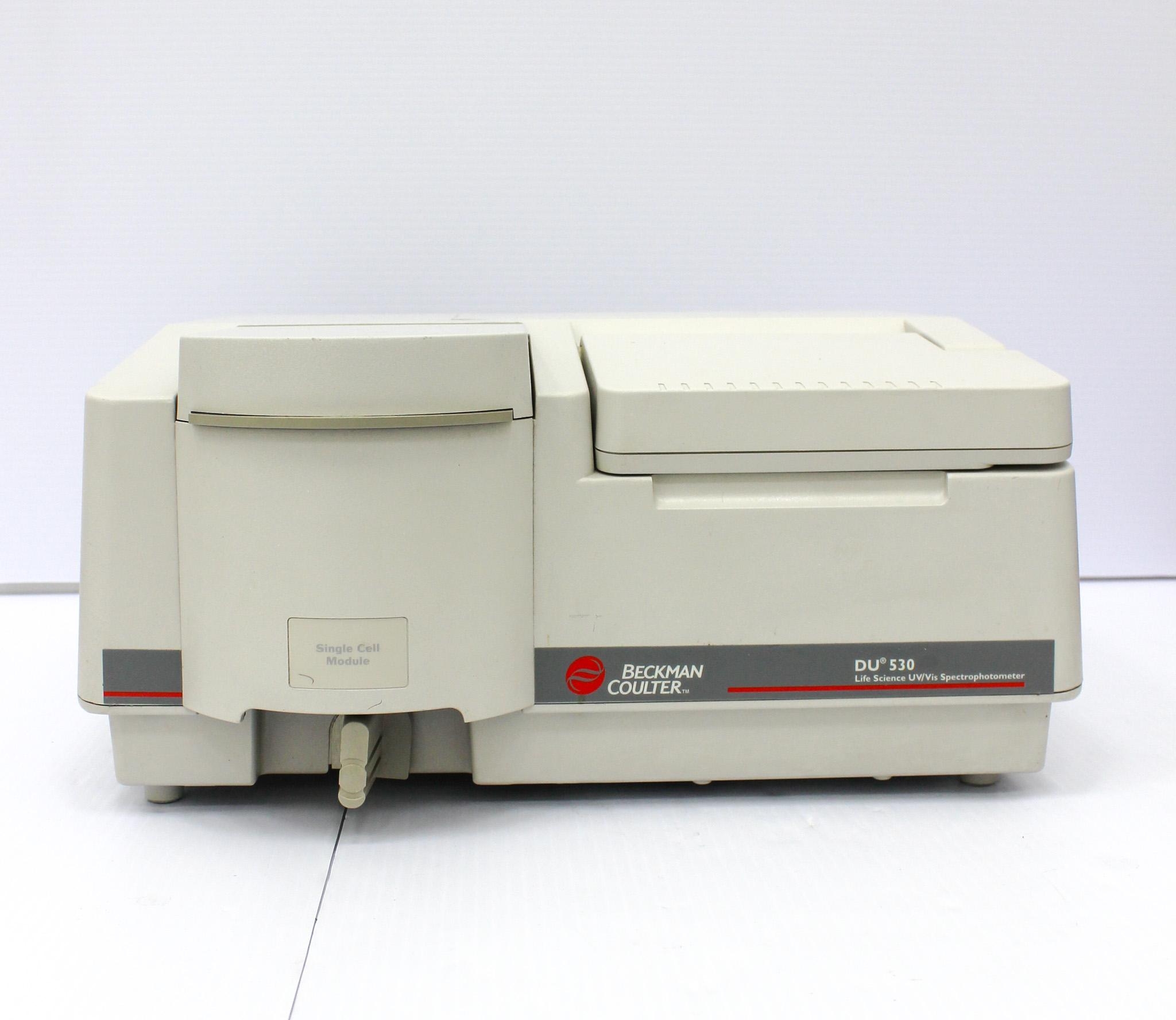 Beckman Coulter DU 530 UV/Vis Spectrophotometer Single Cell Module Tested