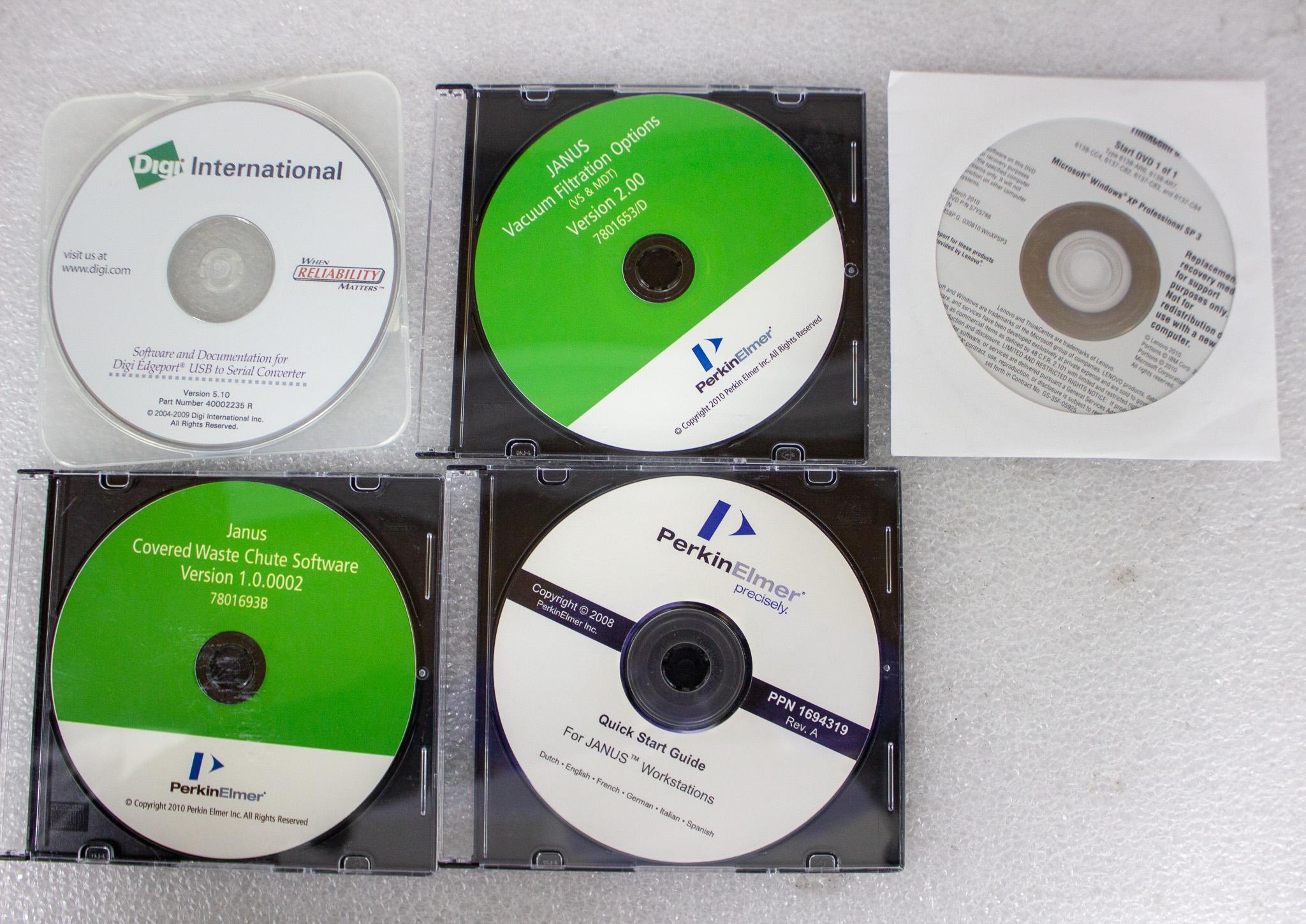 Perkin Elmer AJL8001 Liquid Handler Varispan 8-Tip Computer/Software Installed