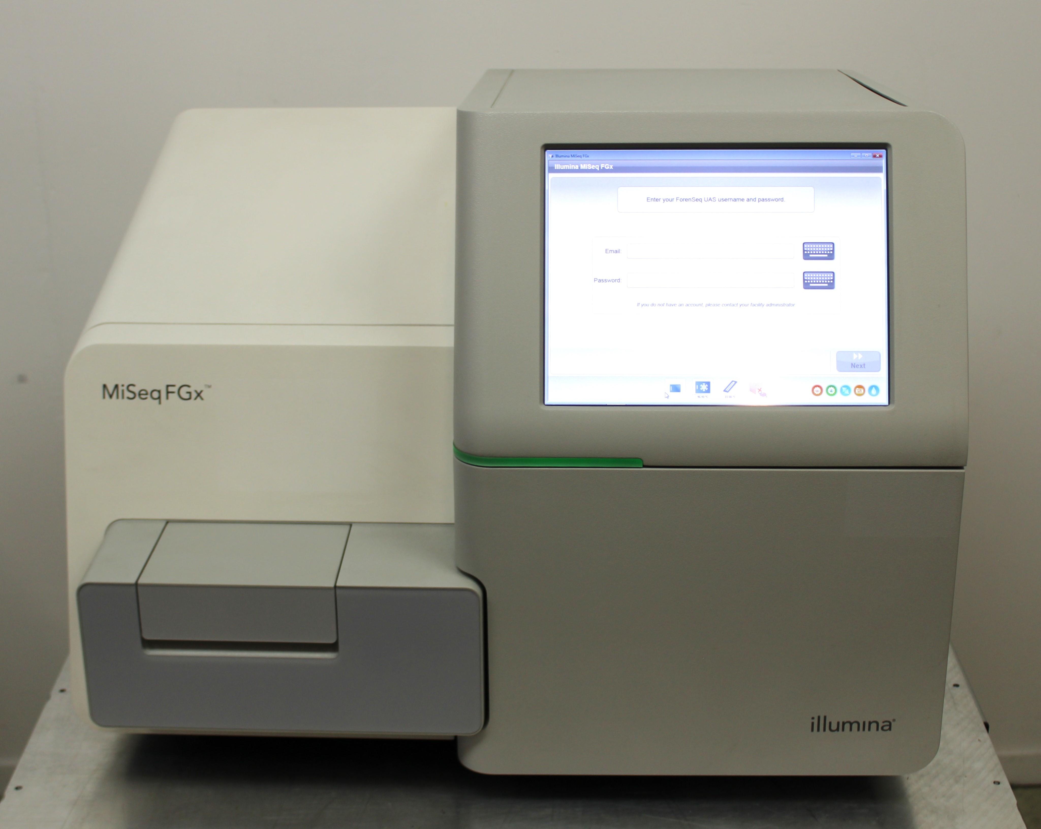 Illumina MiSeq FGx DNA Sequencer Forensic Genomics System Accurate Results