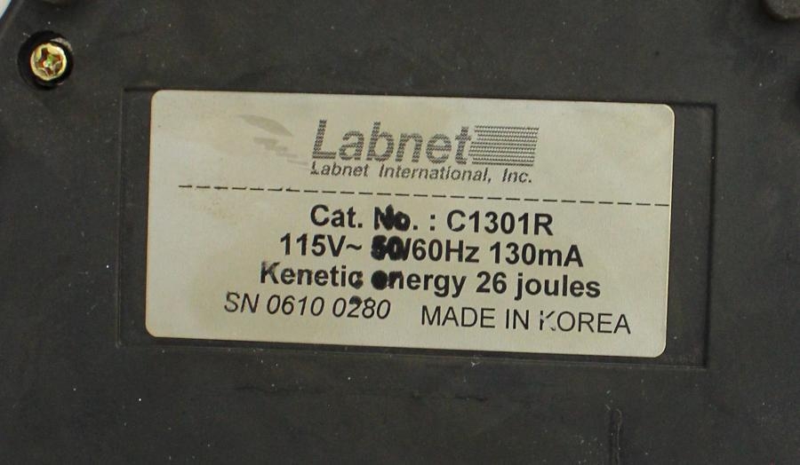Labnet C1301R Microcentrifuge Benchtop Compact 6700 RPM 6-Tube Used 120V