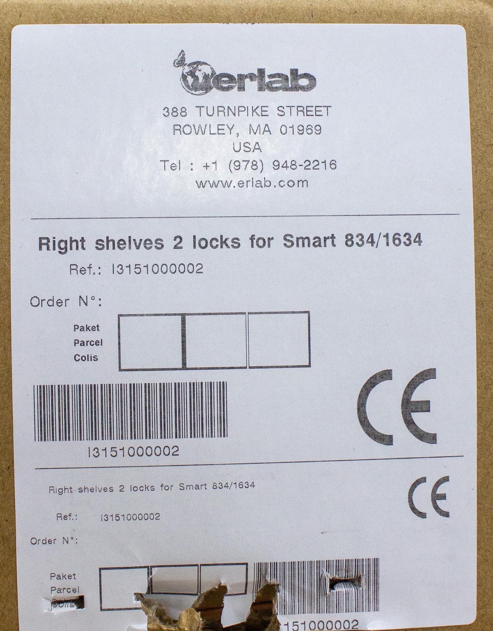 erlab 832 Filtering Chemical Storage Cabinet w/ Shelves & Filter Enclosure