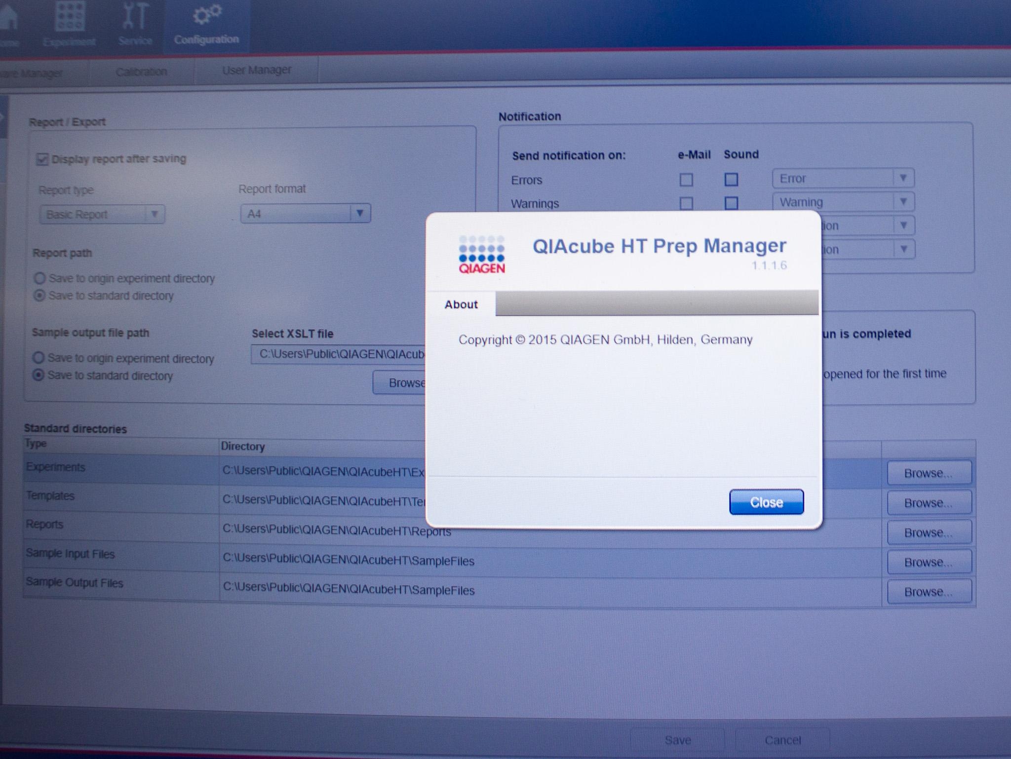 Qiagen QIAcube HT DNA RNA Nucleic Acid Purification System 96-Well Used