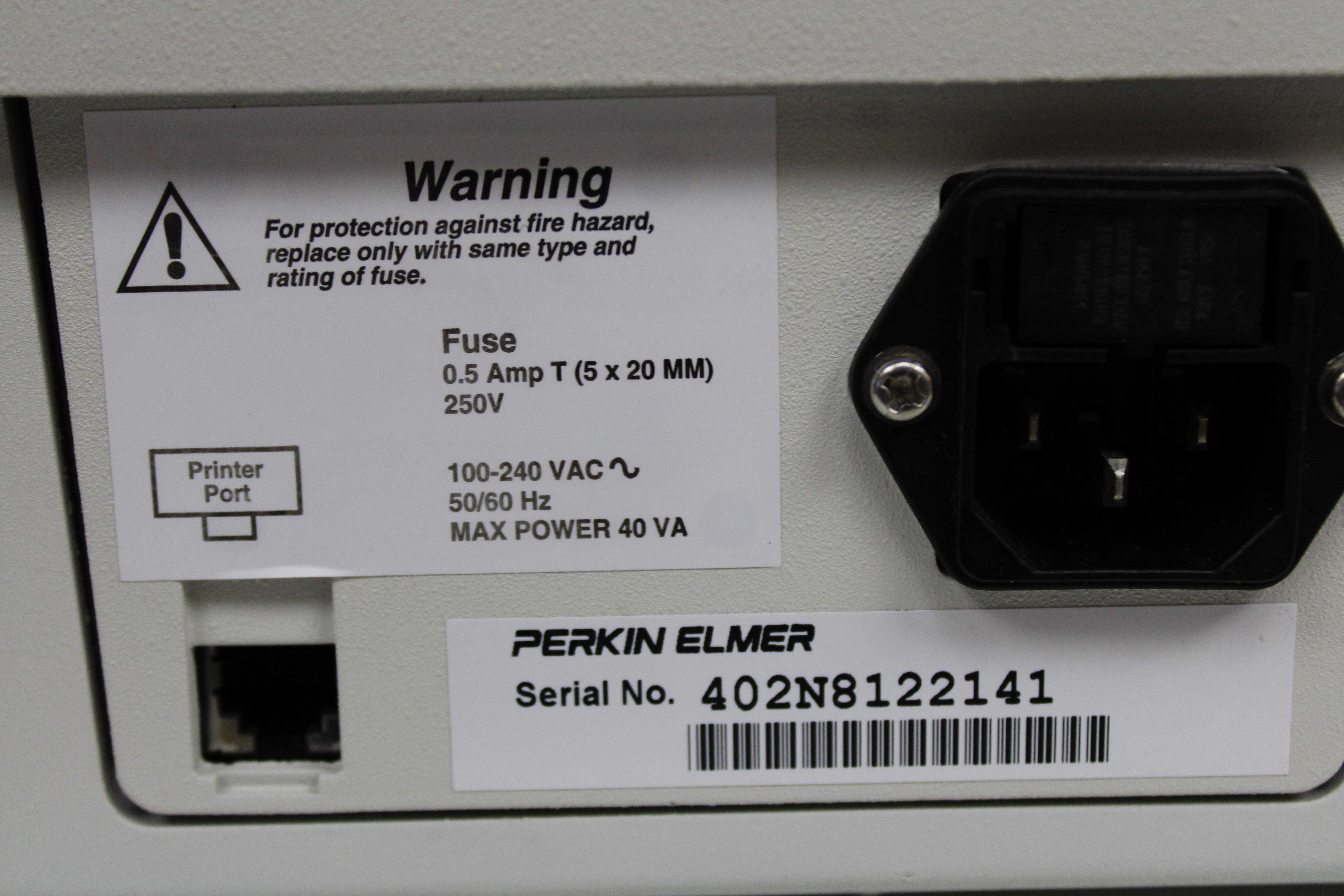 Perkin Elmer MBA 2000 UV/VIS Spectrophotometer Measures 200nm-700nm Spectra