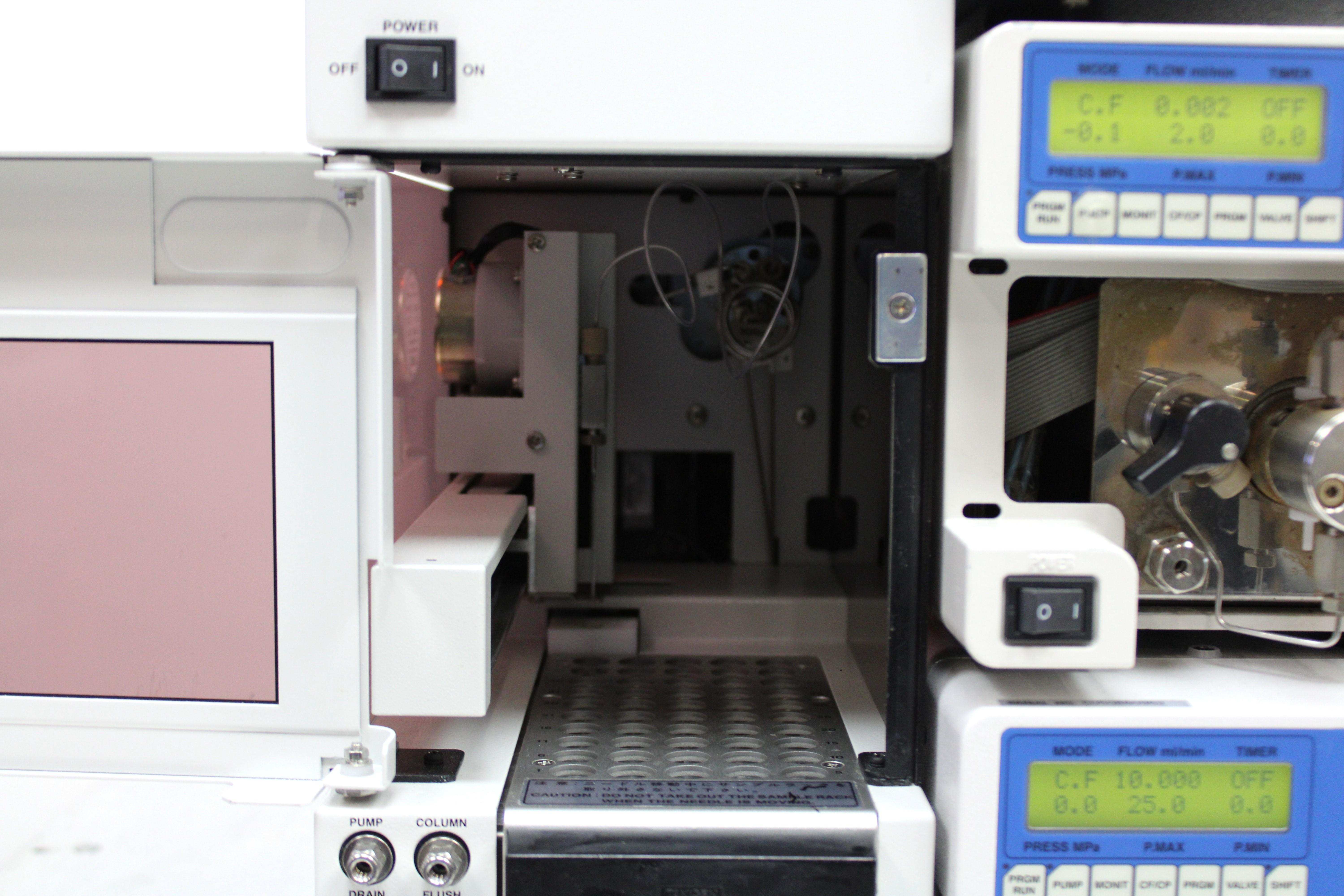 Saudade① REWIND × 02 DESIGN LABORATORY Jasco HPLC System Bioanalyzer JASCO 240V 50Hz/60Hz Power