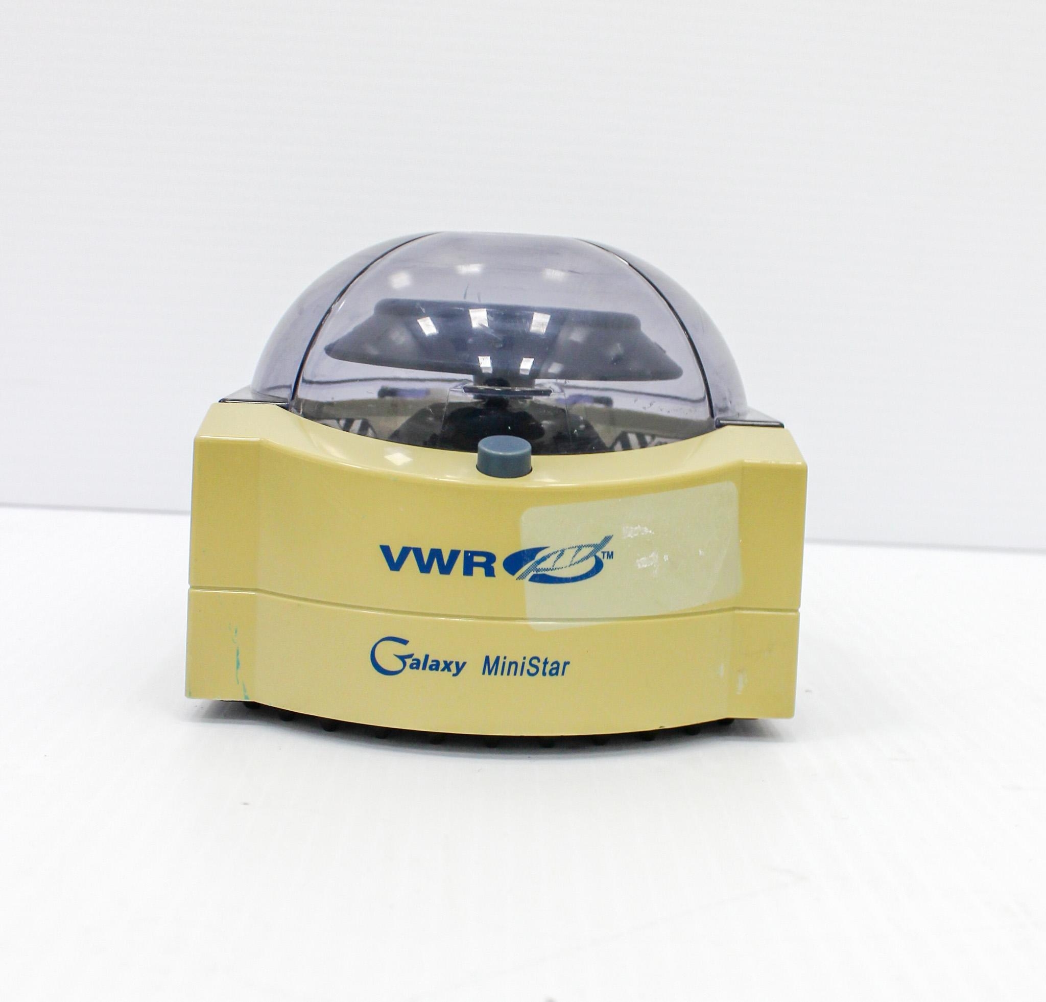 VWR C1413 Microcentrifuge 6000 RPM RCF 2000xG Tested Includes Power Cord