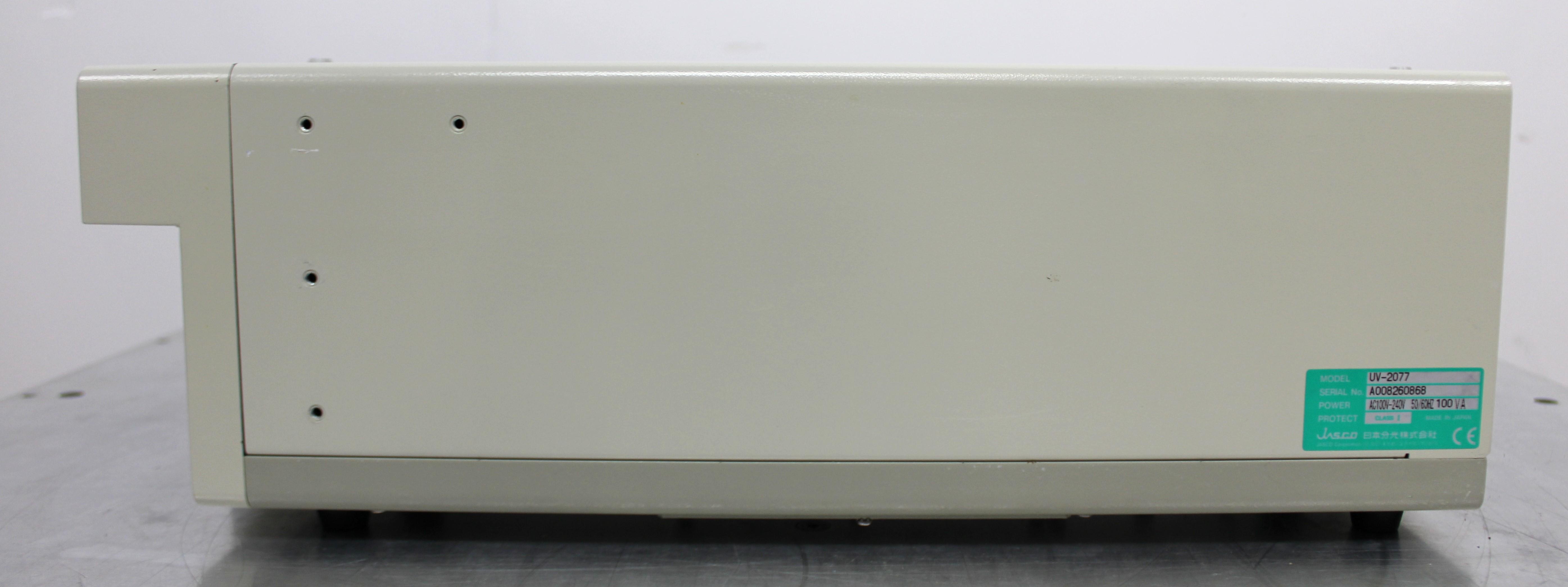 Jasco UV-2077 Detector Used in Analytical Chemistry, UV-Vis Spectrometry