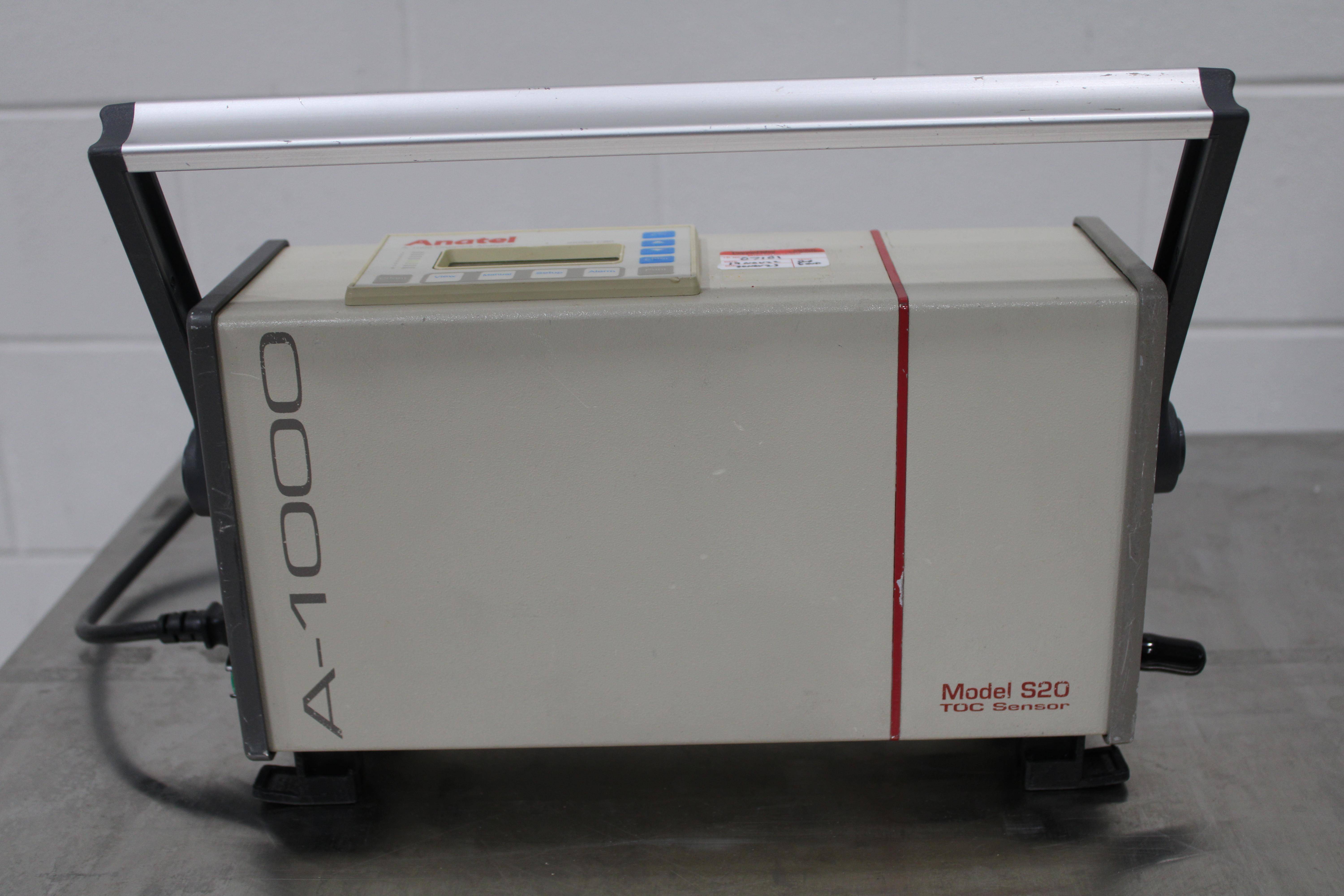 Anatel A-1000 S20P Portable Organics TOC Analyzer for Water Systems Analysis