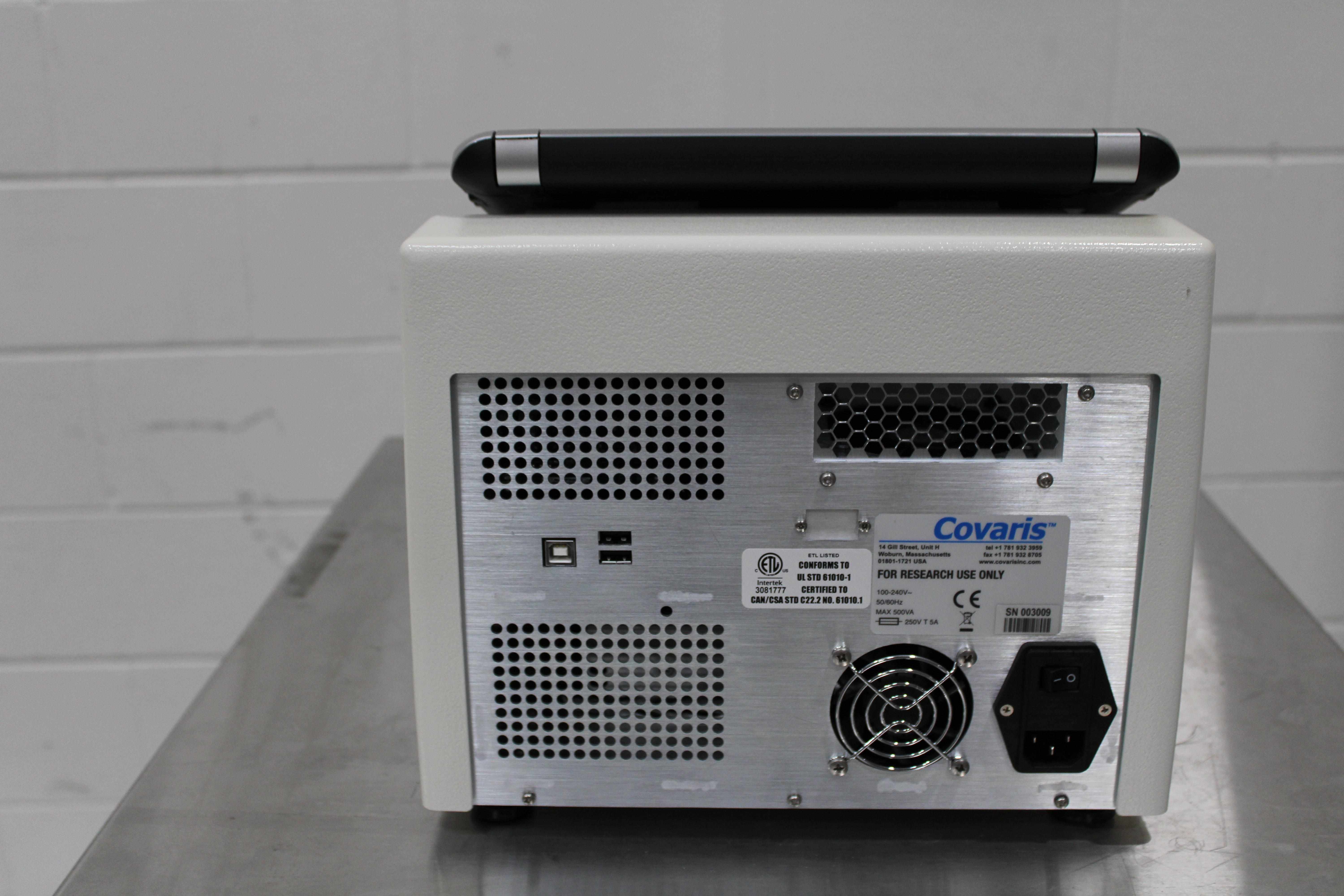 Covaris M220 Ultrasonicator, DNA Shearing System, 75W, 240V, Compact, Used