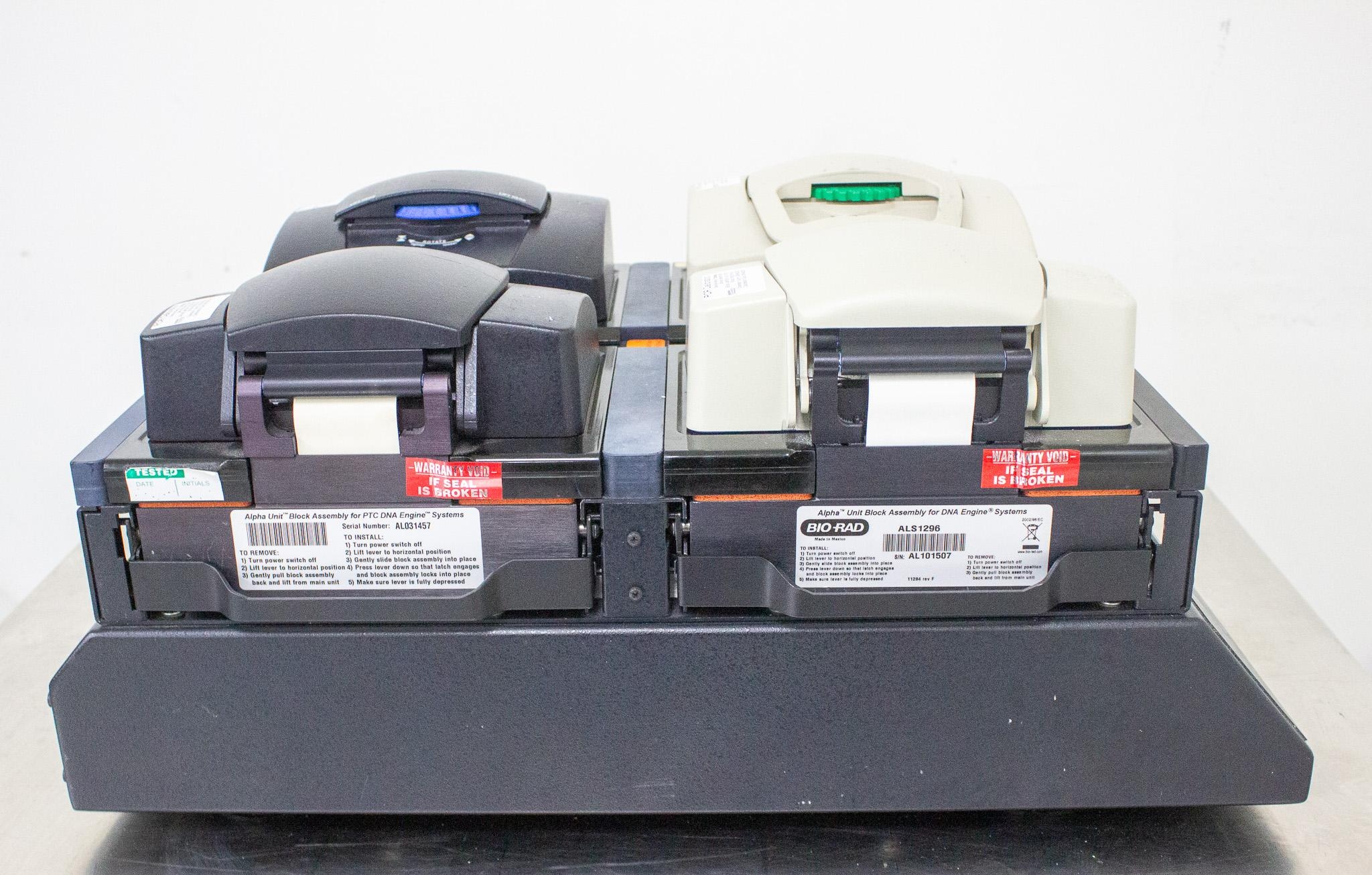MJ Research PTC-225 Thermal Cycler with 4 Alpha Blocks for PCR