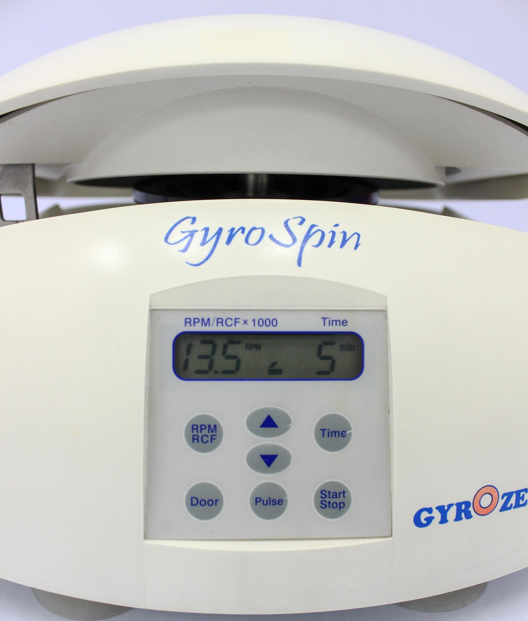 Gyro Spin Gyrozen GZ-1312 Benchtop Microcentrifuge Air-Cooling 13,500 RPM 12-Place Rotor