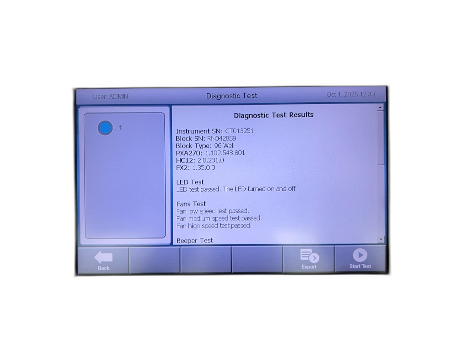 Bio Rad C1000 Touch Thermal Cycler PCR 96 Well Fast Module