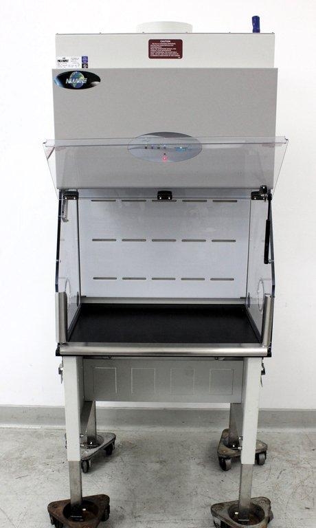 NuAire NU-813 Biosafety Cabinet Ventilated Enclosure HEPA Filtered Airflow
