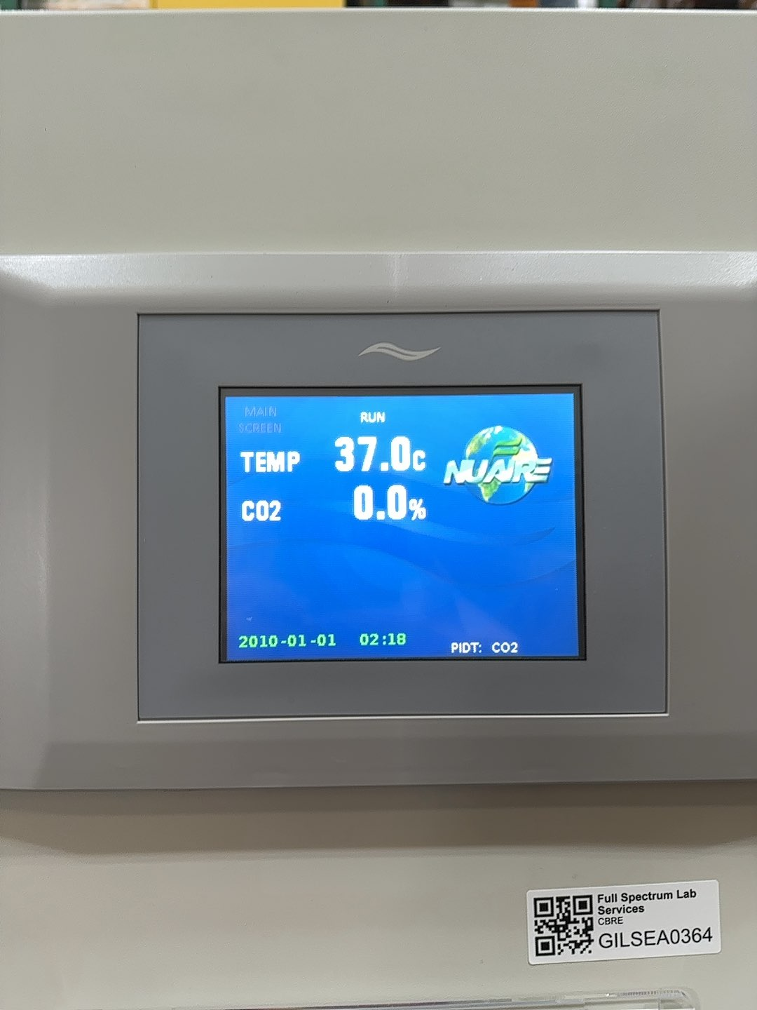 NuAire NU-5820 CO2 Incubator Direct Heat 120V Incubator Good Condition 2016