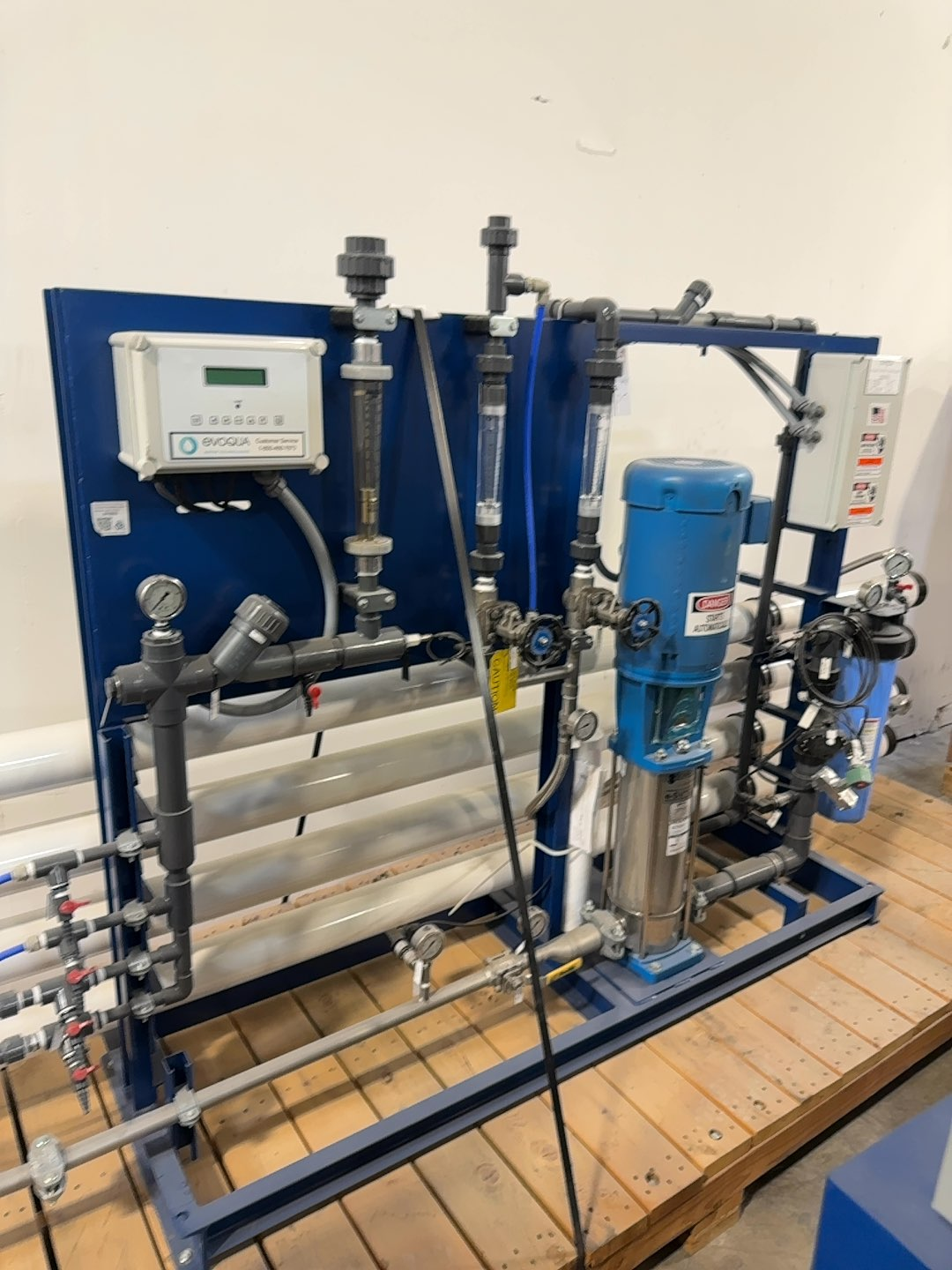 Evoqua Vantage Series RO Model M43RO12ESD Water Purification System 460V